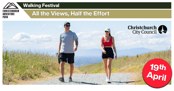 Half the Effort Walking Festival Website Event Header