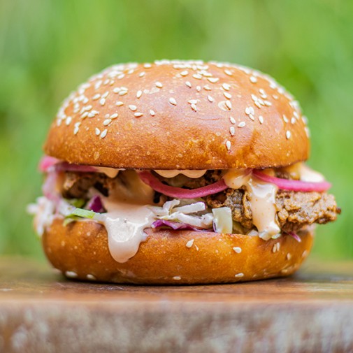 Christchurch Adventure Park Fried Chicken Burger